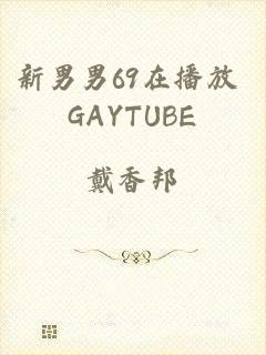 新男男69在播放 GAYTUBE